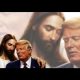 Images of Trump with Jesus