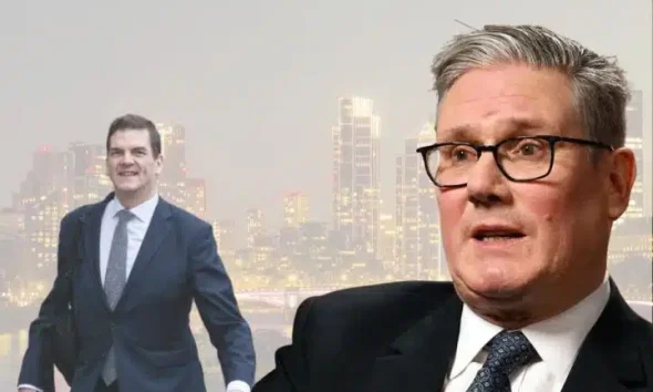 Keir Starmer and Olly Robbins