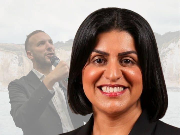 Shabana Mahmood and Zack Polanski