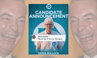 Reform welcomes 'shoot the p*kis' scandal ex-Tory