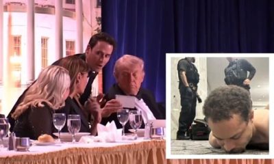 Donald Trump at the dinner and the arrested shooter