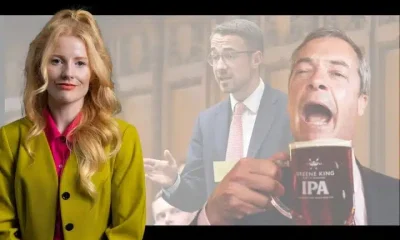 Hannah Spencer, Nigel Farage, and Luke Charters MPs