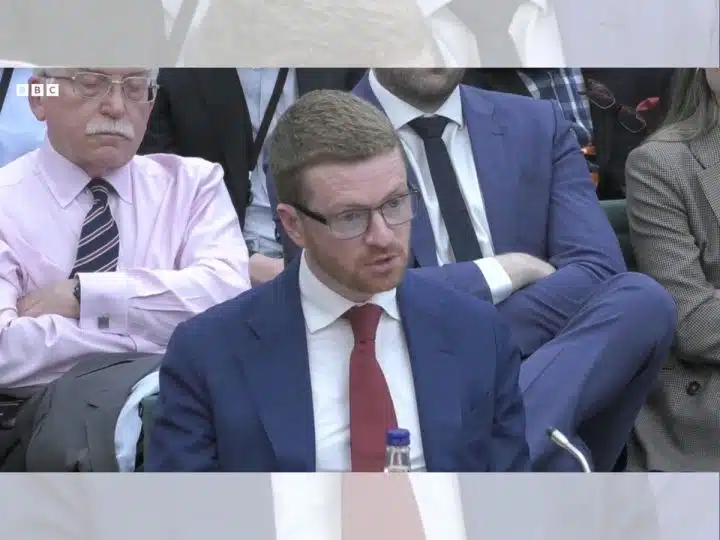 Morgan McSweeney at the Foreign Affairs Committee