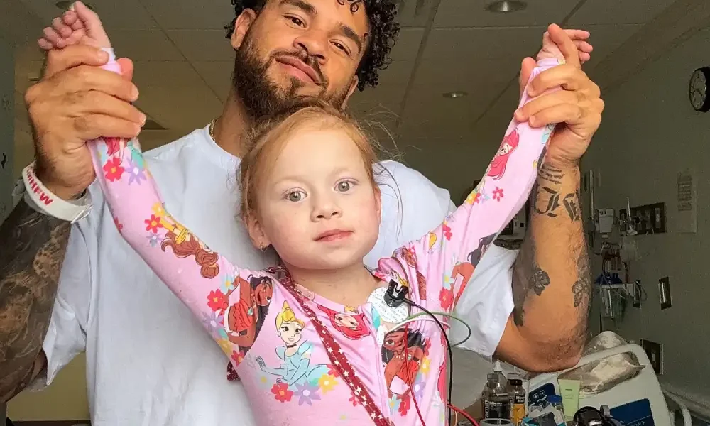 Cory Wharton and Taylor Selfridge 3 Year Old Daughter Is Finally Home After 18 Days in the Hospital