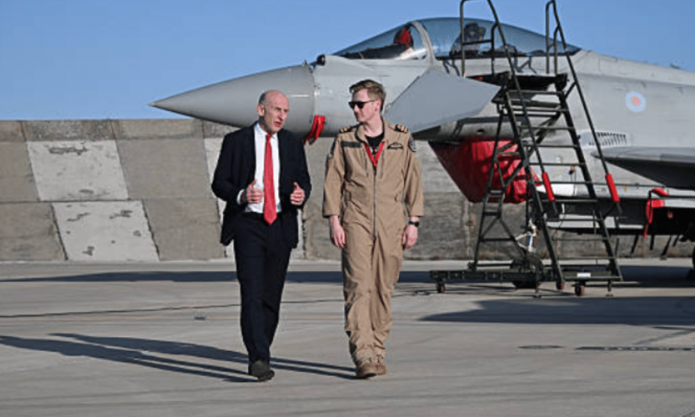 Cyprus is being used as a British military base