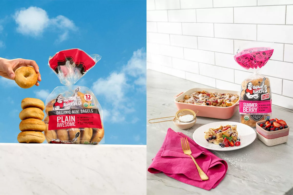 Dave’s Killer Bread launches mini bagels