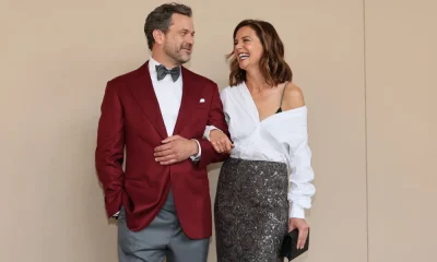 Dawsons Creek Alums Joshua Jackson Katie Holmes Reunite at NYC Gala Inline