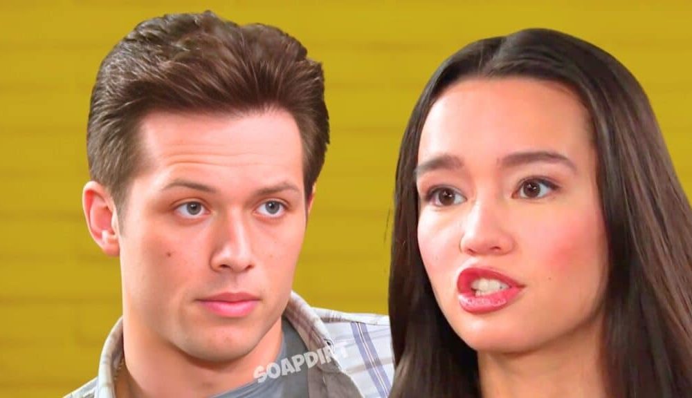 Days of Our Lives: Tate Black (Leo Howard) - Sophia Choi (Rachel Boyd)
