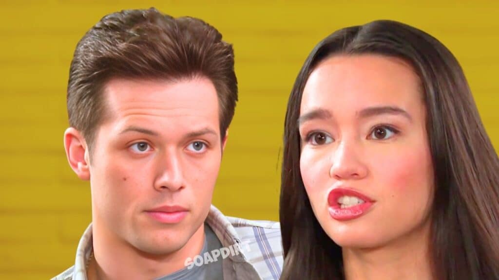 Days of Our Lives: Tate Black (Leo Howard) - Sophia Choi (Rachel Boyd)