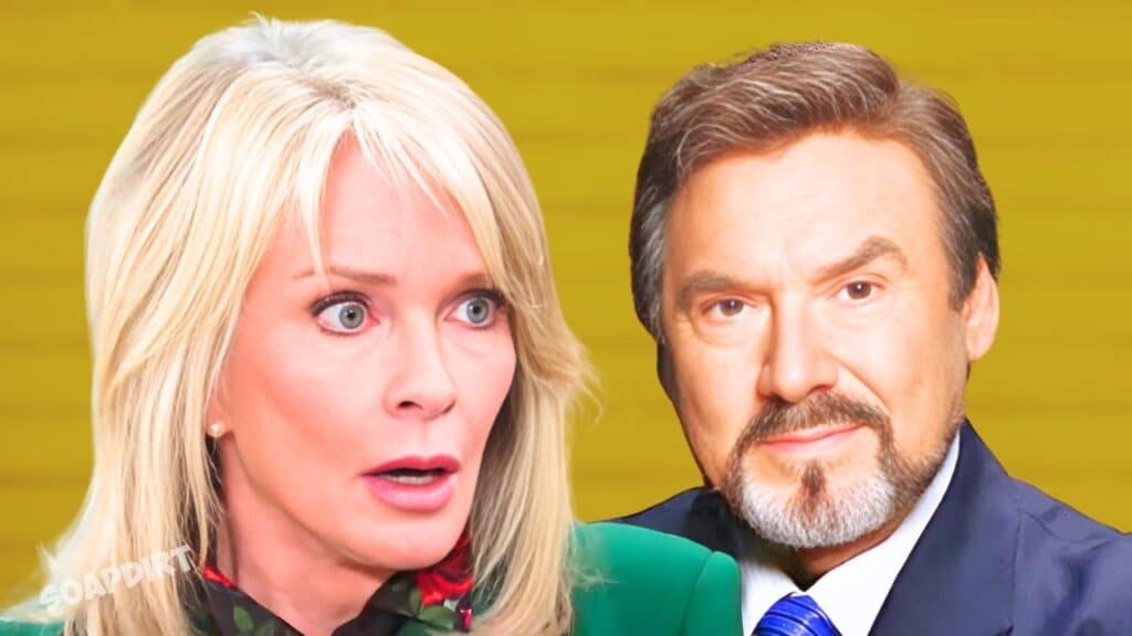 Days of Our Lives: Marlena Evans (Dirdre Hall) - Stefano DiMera (Joseph Mascolo)