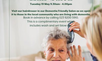 Bere Grove care Home opens a dementia-friendly hair salon to the local community