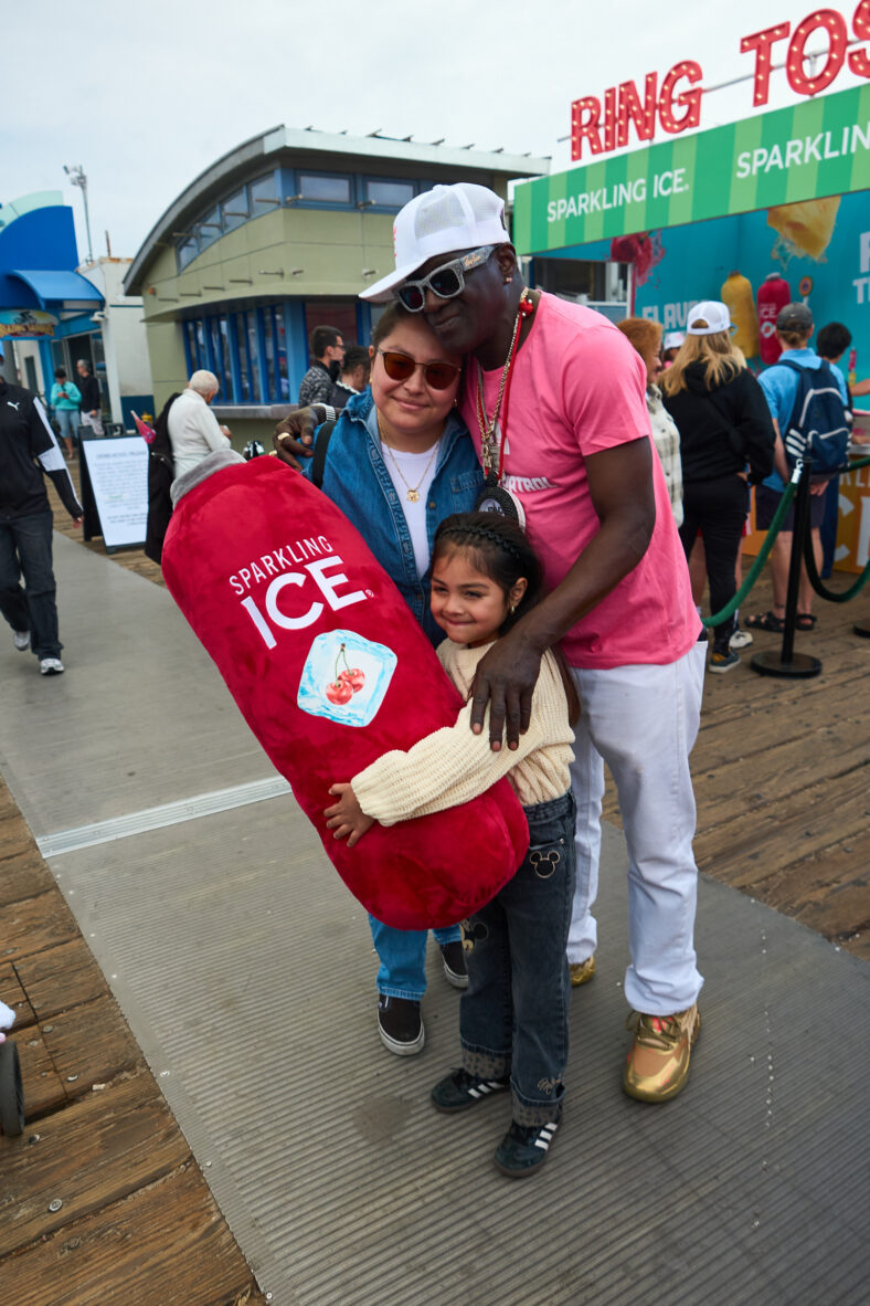Flavor Flav at Santa Monica Pier