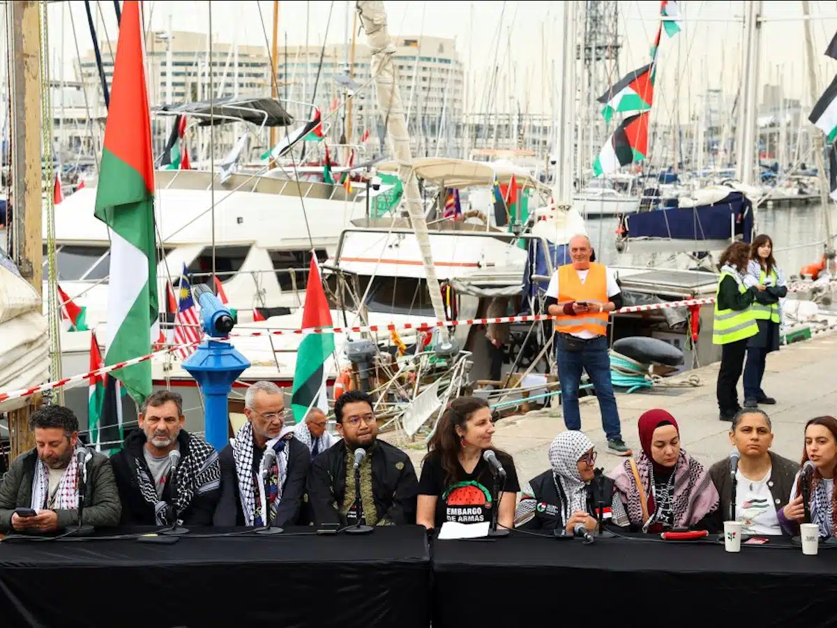 Second Global Sumud Flotilla sets sail from Barcelona to Gaza
