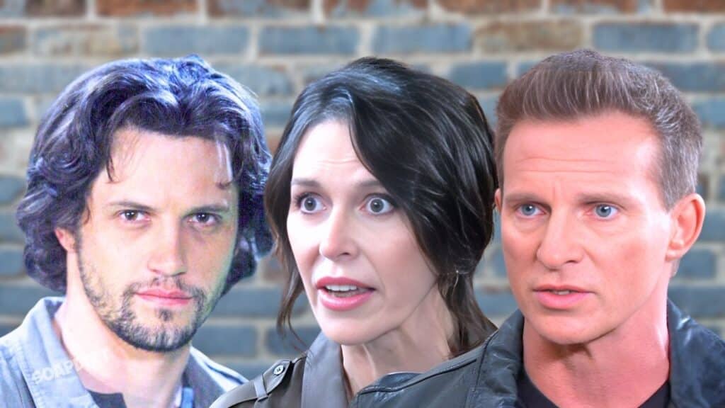 General Hospital: Anna Devane (Finola Hughes) - Jason Morgan (Steve Burton) - Ethan Lovett (Nathan Dean Parsons)
