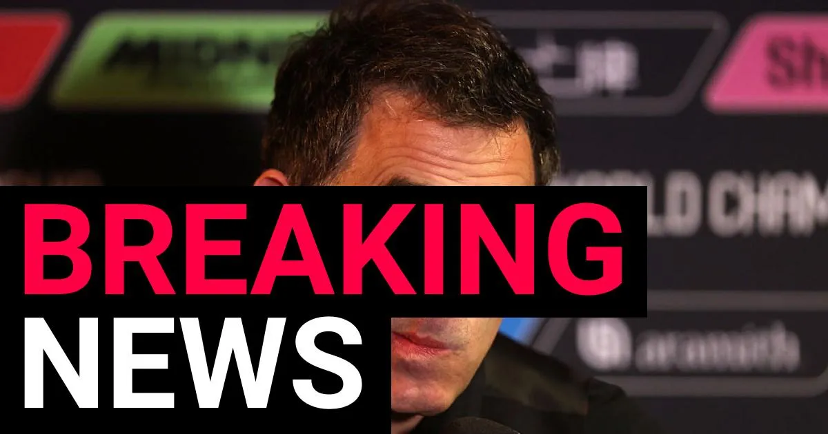 World Snooker Championship draw hands Ronnie O'Sullivan a debutant