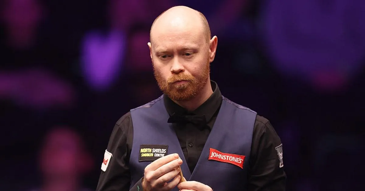Snooker star felt 'complete embarrassment' during 'absolutely nuts' Crucible qualifier