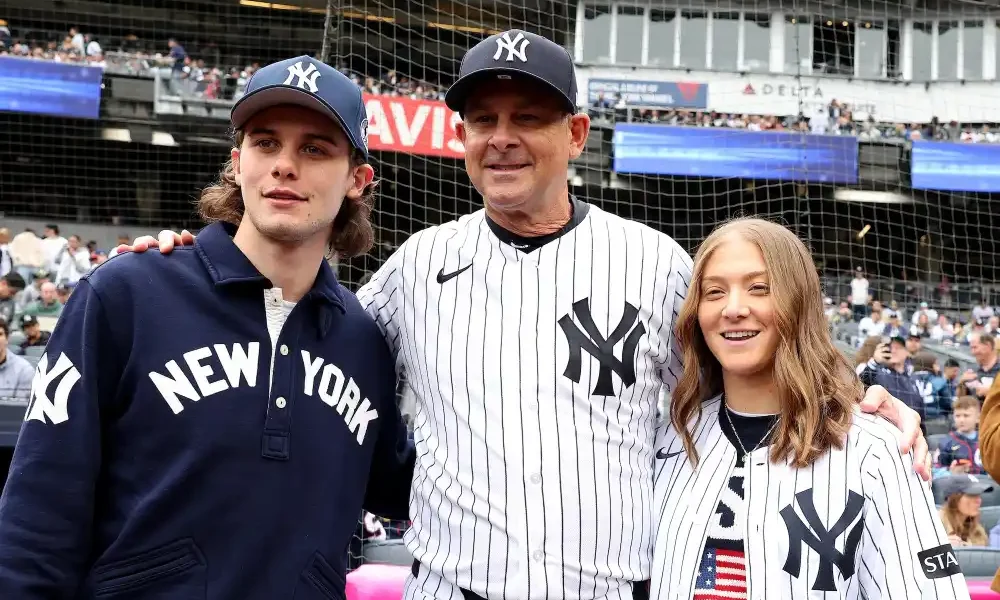 Team USAs Jack Hughes Shows Off New Teeth at Yankee Stadium Opening Day