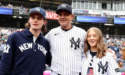Team USAs Jack Hughes Shows Off New Teeth at Yankee Stadium Opening Day