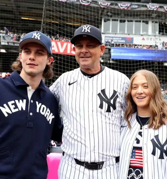 Team USAs Jack Hughes Shows Off New Teeth at Yankee Stadium Opening Day