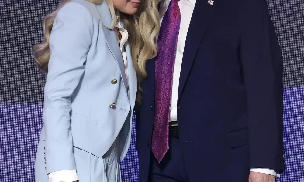 GettyImages-2271844283 erika kirk cries at white house correspondents dinner donald trump