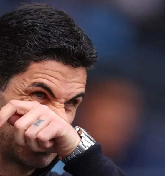 Patrick Vieira 'disappointed' Mikel Arteta substituted Arsenal star in Man City defeat | Football