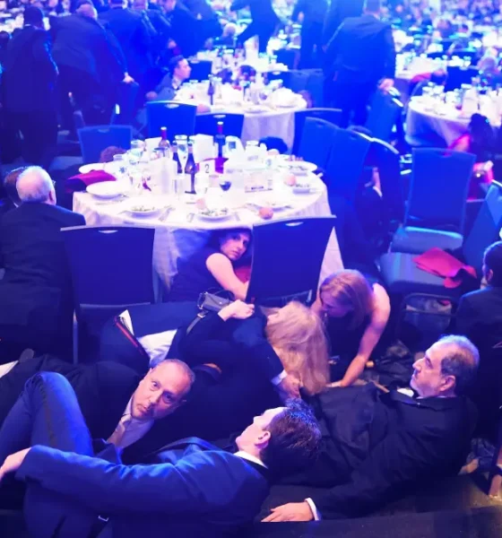 GettyImages-2273149621 white house correspondents dinner shooting karoline leavitt melania trump donald