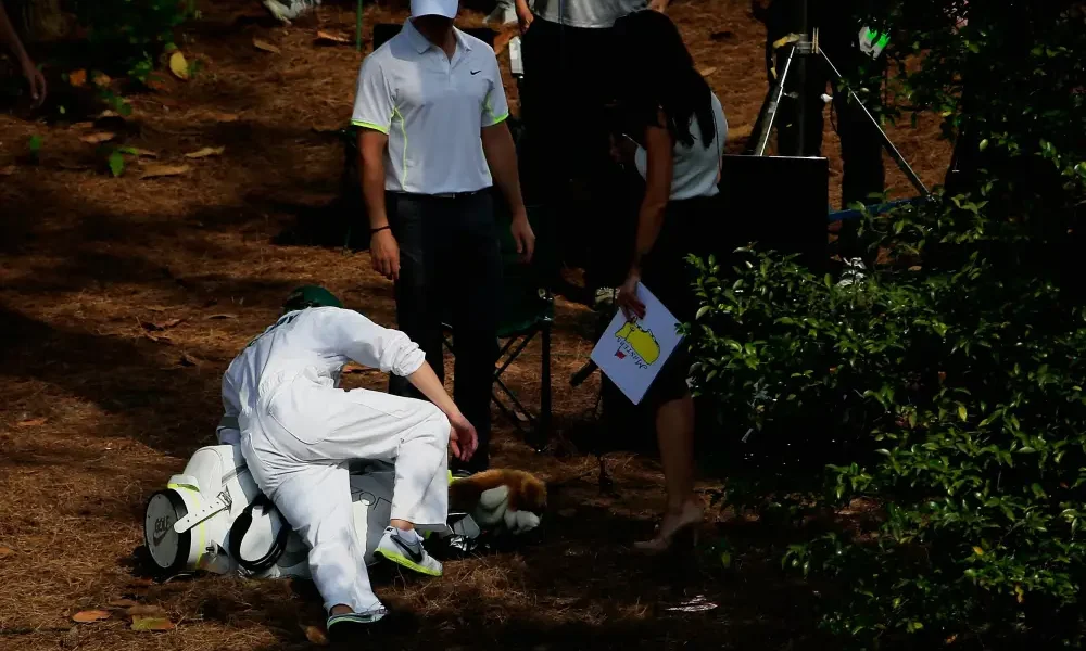 Remember When Niall Horan Caddied for Rory McIlroy and Wiped Out on Live TV?