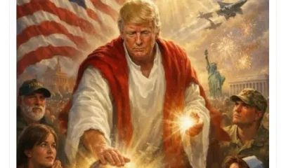 Donald Trump as Jesus