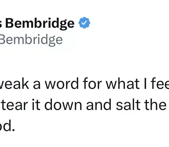 Reform candidate wants to destroy the NHS