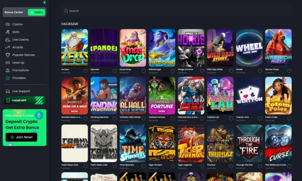 Hacksaw Gaming At ZunaBet