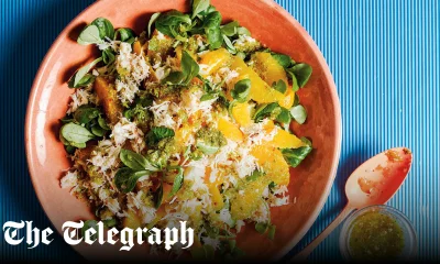 Salad of crab and oranges with nam jim dressing recipe