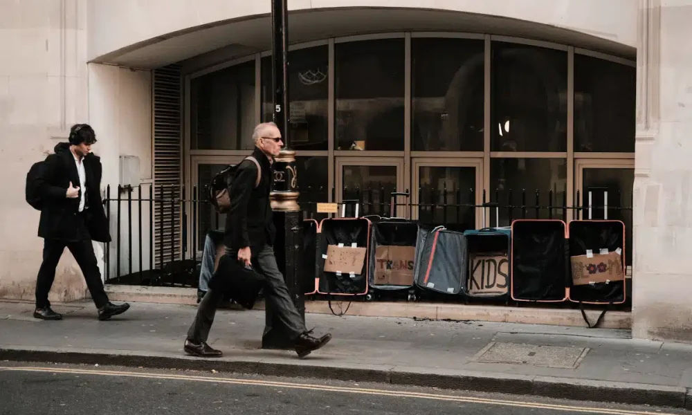 Trans kids protest the Department of Education