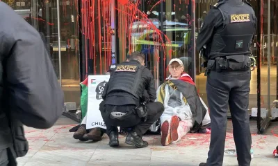 People Against Genocide once again target Elbit's insurers