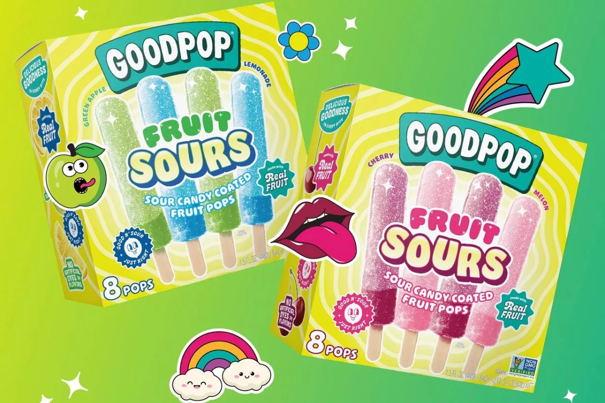 GoodPop debuts sour frozen novelties
