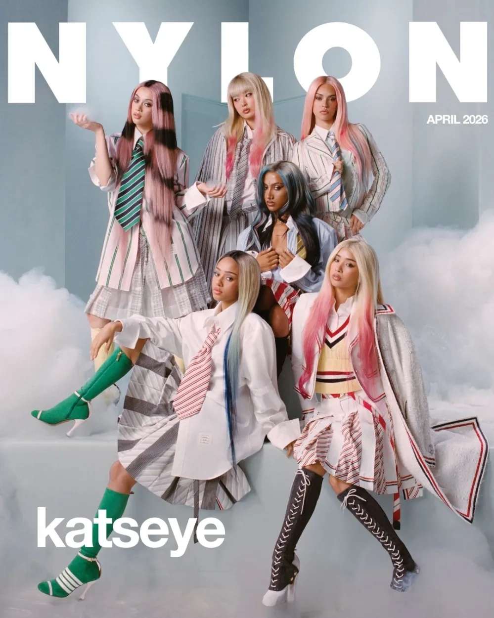 Katseyes Manon Talked About Setting Boundaries Before Hiatus Nylon_Katseye_Credit Daria Kobayashi Ritch_Social Cover