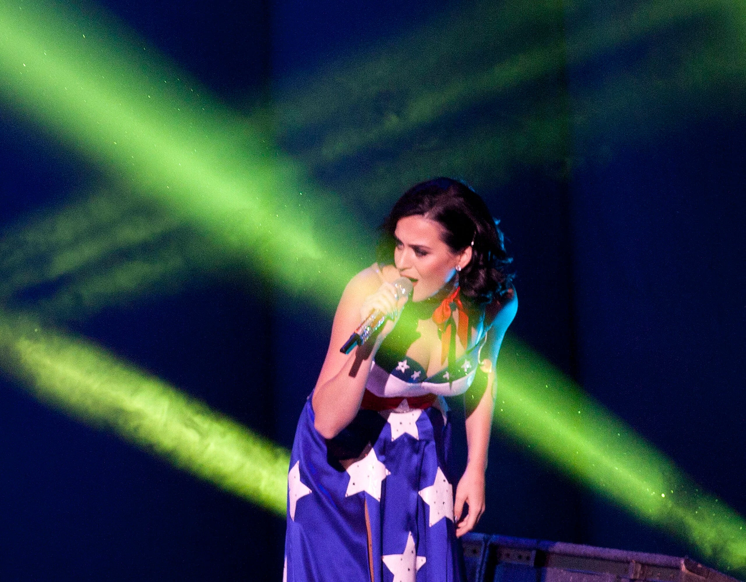Katy Perry performing