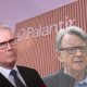 Keir Starmer, Peter Mandelson, and the Palantir logo