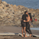 Lewis Hamilton Spotted Kissing & Cozying Up During Beachside Date (EXCLUSIVE PHOTOS)