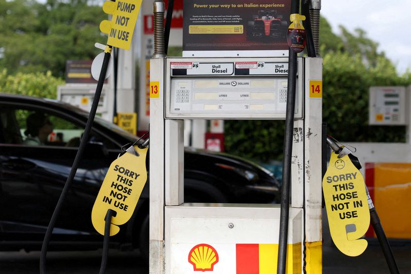 Stick to Easter travel, Australians told, though hundreds of petrol stations dry