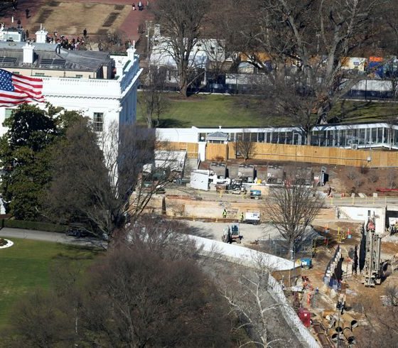 Trump administration files emergency motion to resume ballroom work, citing security issues