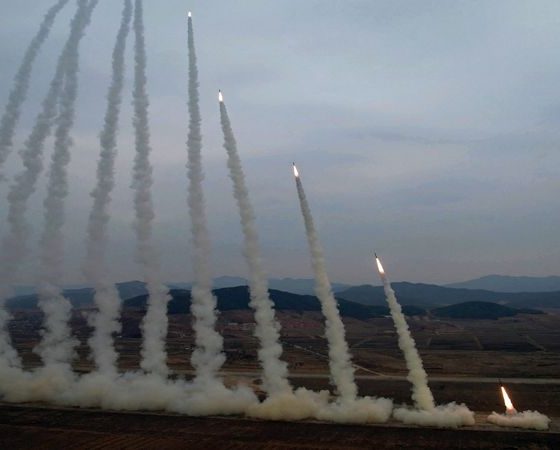 North Korea working on carbon-fibre ICBM for multi-warhead delivery, Seoul says