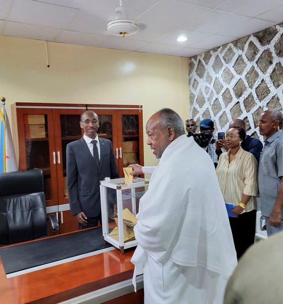 Djibouti president wins election with 97.8% of vote, state media says