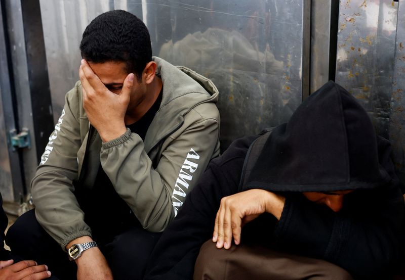 Israeli strike kills at least six at Gaza police checkpoint, medics say