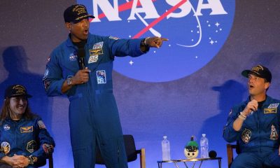 Circling the moon, a Black astronaut inspires millions