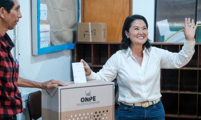 Keiko Fujimori leads Peru’s presidential vote with 16.6%, shows early exit poll from Ipsos Peru