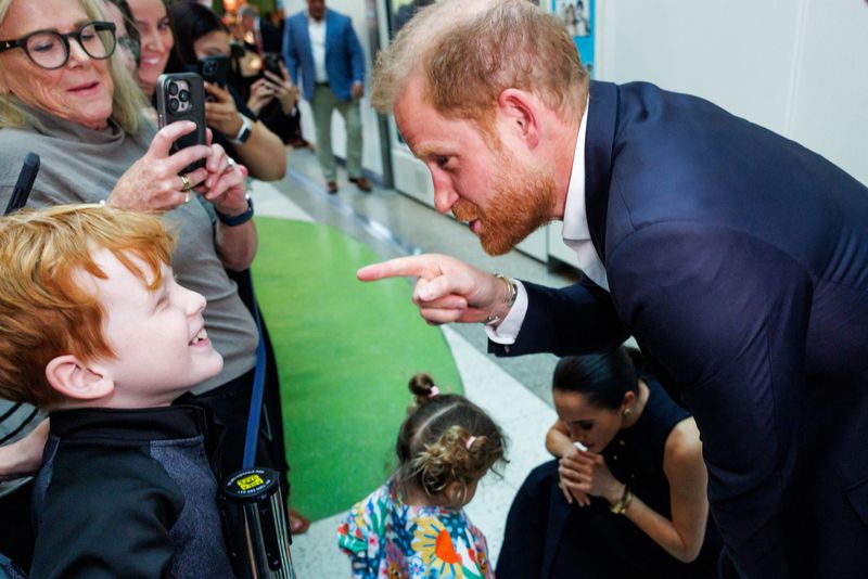 Britain’s Prince Harry speaks of struggles of fatherhood on Australia tour