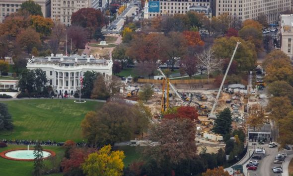 Trump ballroom construction allowed for now, US appeals court says