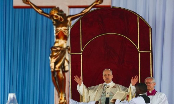 Pope Leo, newly forceful global voice, arrives in Angola on Africa tour