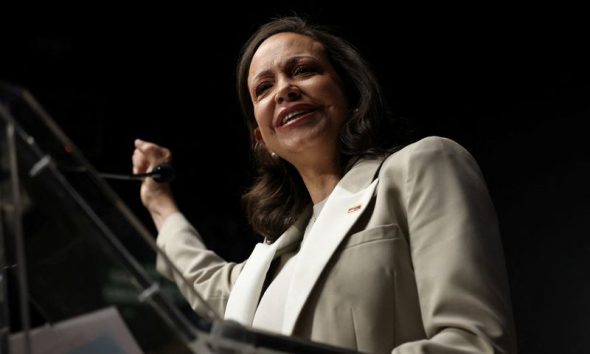 Venezuela’s Machado says Spanish PM’s leftist summit reason for not meeting him