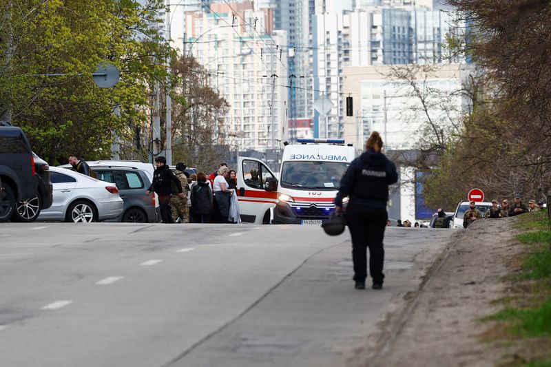 Shooter opens fire in Kyiv district, two dead, mayor says